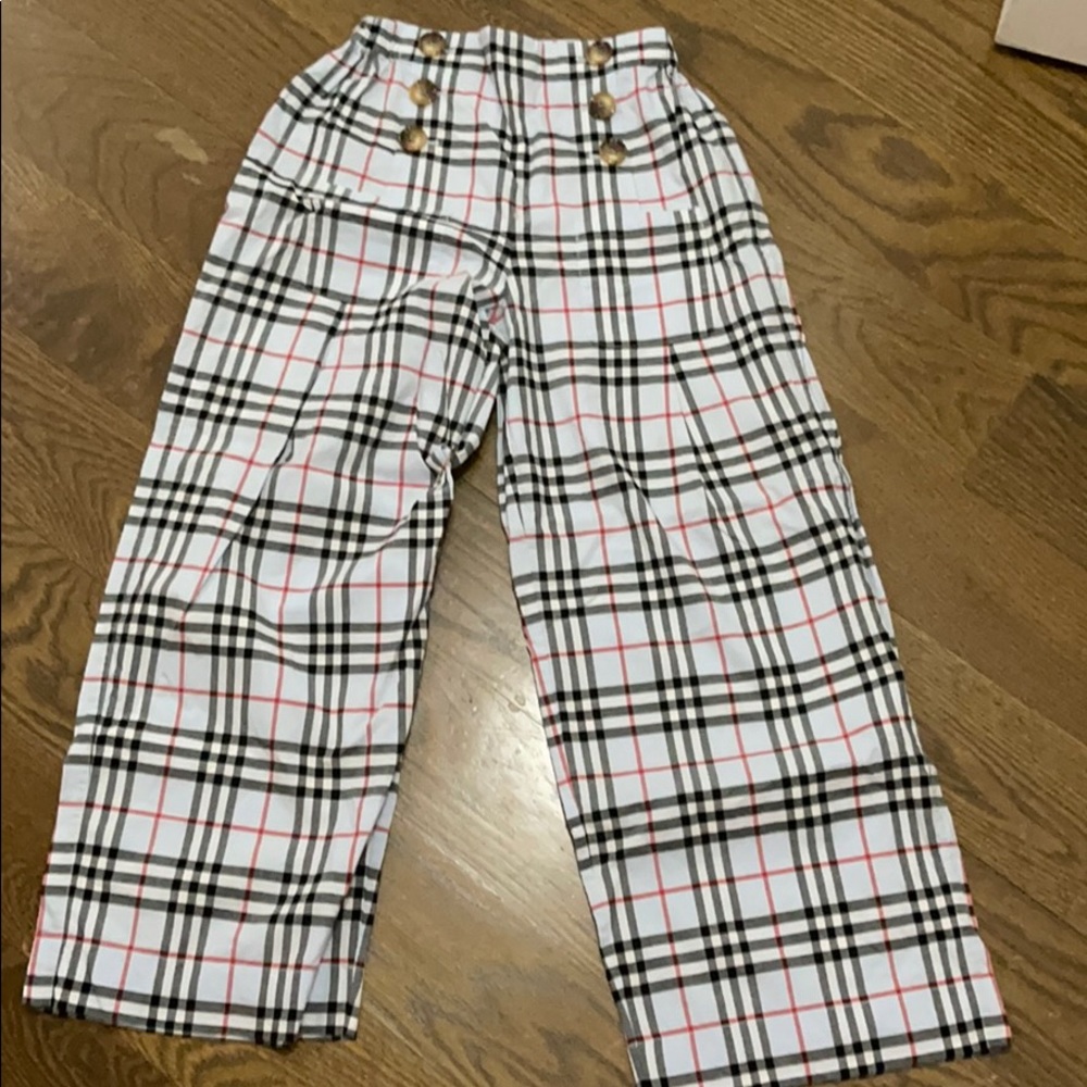 Blue Burberry pants